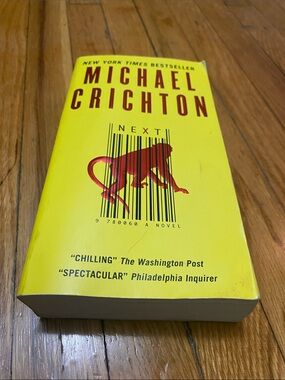 Michael Crichton "Next" Paperback Book